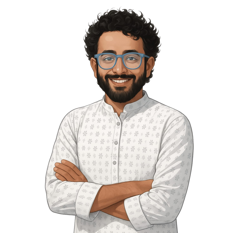 Portrait of Vinod Jangid, Computational Biologist